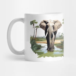 I Love Elephants Mug